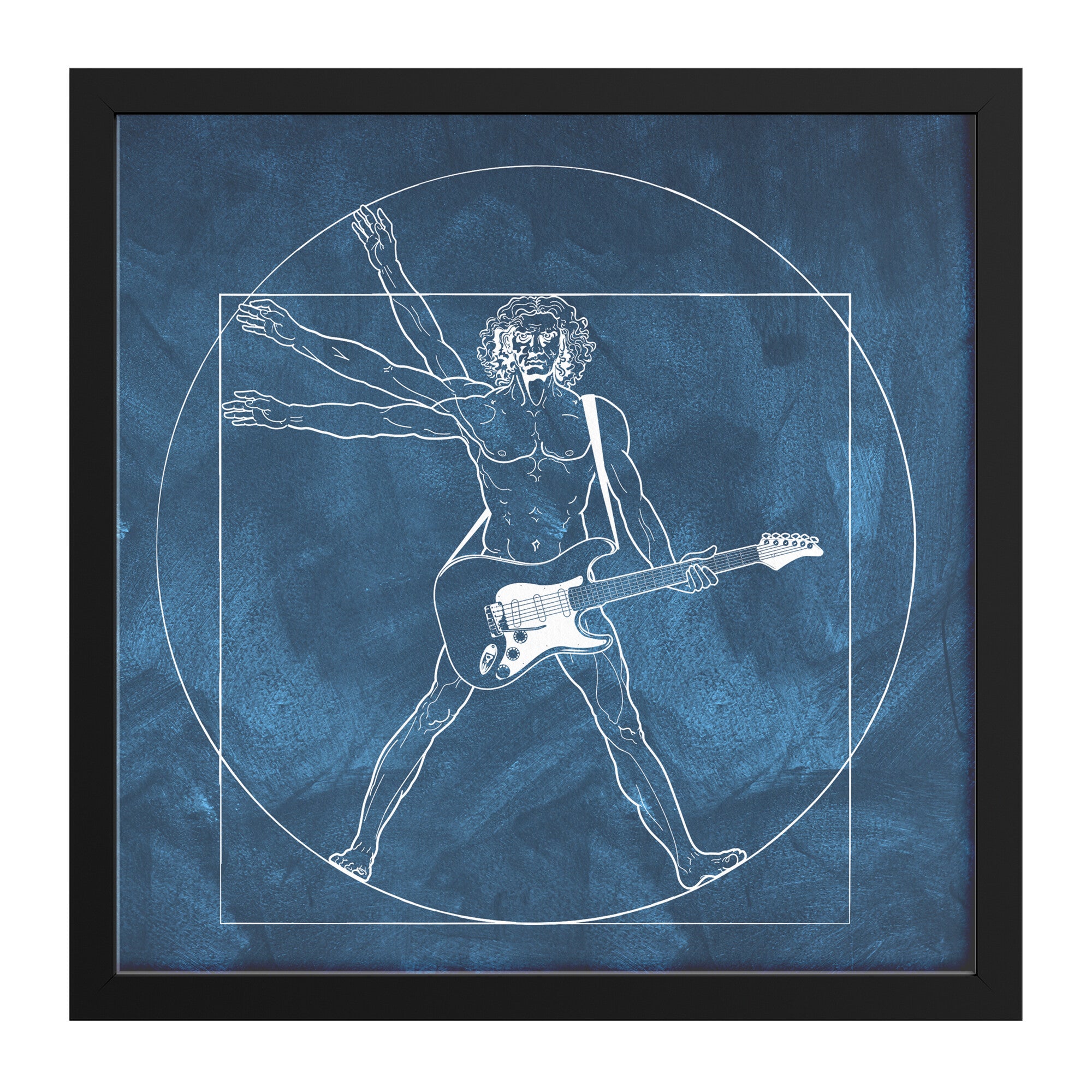 DaVinci Rocks Awesome Framed Print! – Music To Look At