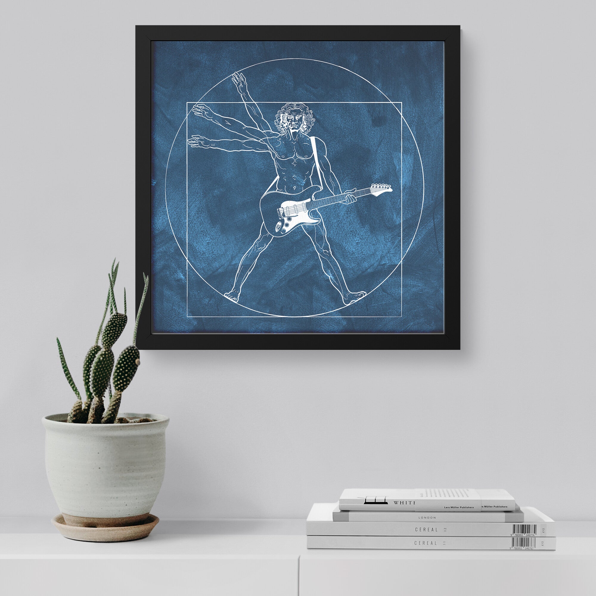 DaVinci Rocks Awesome Framed Print! – Music To Look At